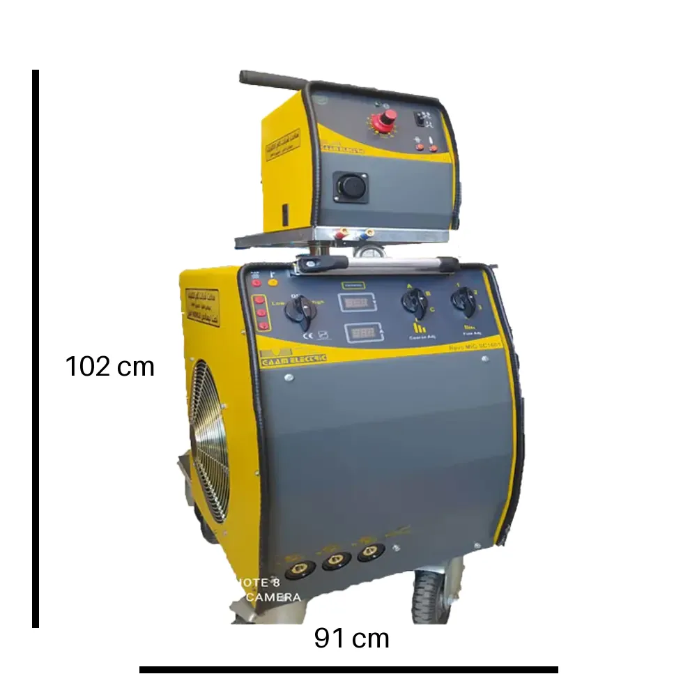 دستگاه جوش CO2 صنعتی گام الکتریک 500 آمپر هواخنک مدل SC1601 | آذروِلد