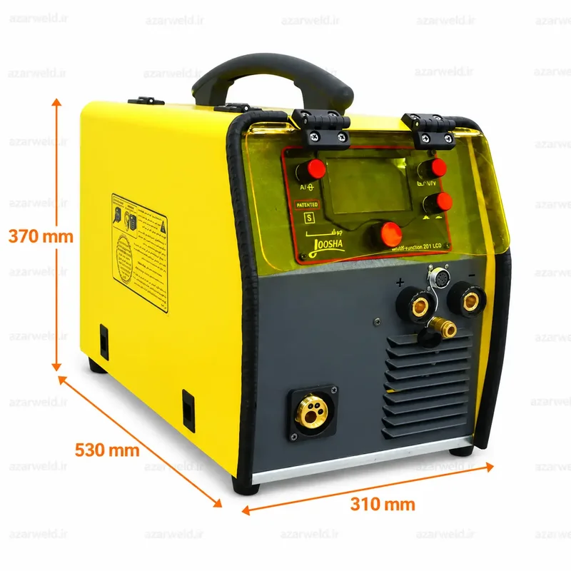 دستگاه جوش CO2 جوشا ۲۰۰ آمپر LCD MULTI FUNCTION 201 LCD - بند انگشتی 1