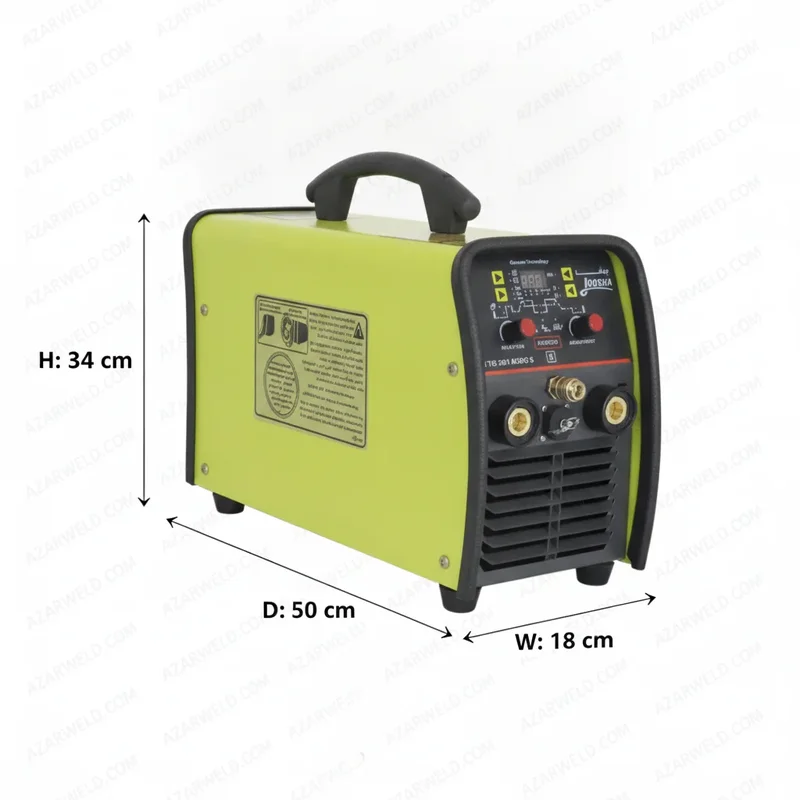 دستگاه جوش آرگون جوشا MINI TIG 201 AC-DC - بند انگشتی 1